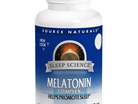 SOURCE NATURALS - Sleep Science Melatonin Complex 3 mg Orange Lozenge - 100 Lozenges Online