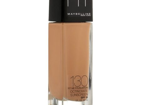 MAYBELLINE - Fit Me Foundation 130 Buff Beige - 1 fl. oz. (30 ml) Discount