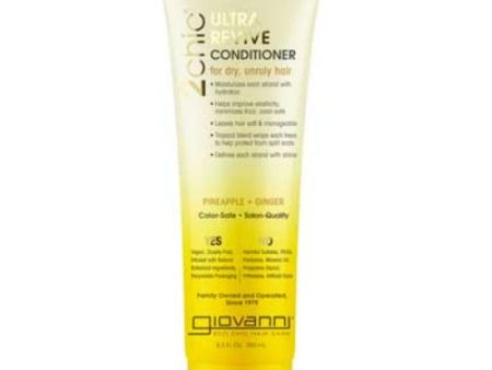 GIOVANNI - 2Chic Ultra-Revive Conditioner Pineapple Ginger - 8.5 fl oz (250 ml) Supply