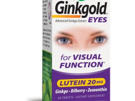 NATURES WAY - Ginkgold Eyes for Visual Function - 60 Tablets Hot on Sale