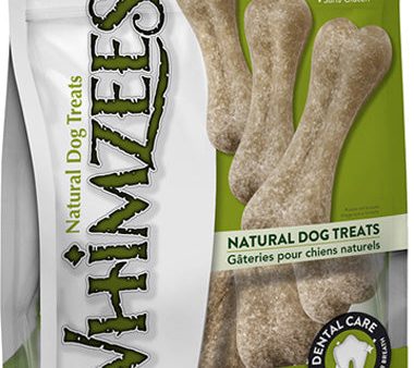 WHIMZEES - Rice Bones Dental Dog Treats Large 9 Pieces - 19 oz. (540 g) Fashion