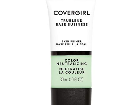 COVERGIRL - Trublend Base Business Skin Primer Neutralizing - 1 fl. oz. (30 ml) Hot on Sale