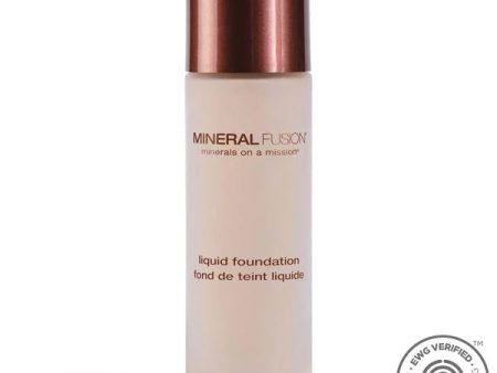 MINERAL FUSION - Liquid Foundation Makeup, Warm 1 - 1 fl oz (28 g) Online Sale