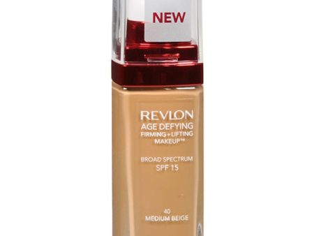 REVLON - Age Defying Firming Plus Lifting Makeup #40 Medium Beige - 1 fl. oz. (30 ml) Cheap