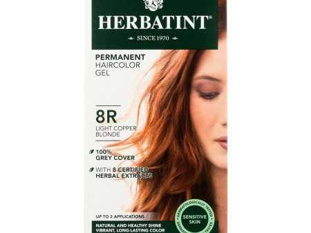 HERBATINT - Permanent Herbal Haircolour Gel 8R Light Copper Blonde - 135 ml Sale