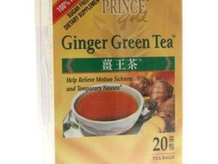 PRINCE OF PEACE - Ginger Green Tea - 16 Tea Bags Fashion