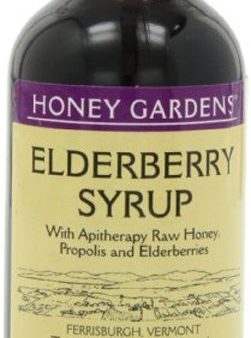 HONEY GARDENS - Honey Elderberry Extract with Propolis - 4 fl. oz. (120 ml) Online Sale