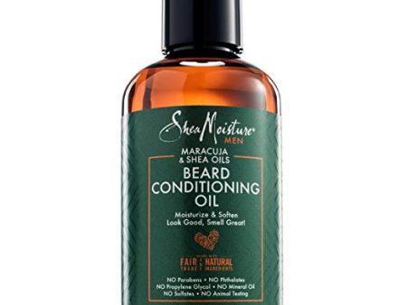 SHEA MOISTURE - Maracuja & Shea Oils Beard Conditioning Oil - 3.2 fl oz (95 ml) Online