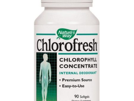 NATURES WAY - Chlorofresh Chlorophyll Concentrate - 90 Softgels For Discount