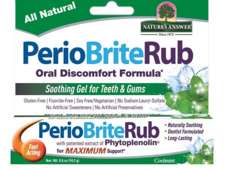 NATURE S ANSWER - PerioRub Topical - 0.5 oz. (14.2 g) Sale