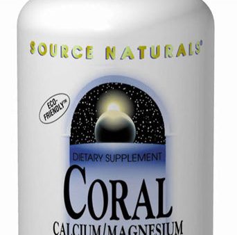 SOURCE NATURALS - Coral CalciumMagnesium - 180 Capsules For Discount