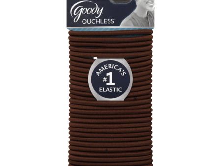 GOODY - Ouchless No Metal Elastics Chocolate Cake - 30 Count For Cheap