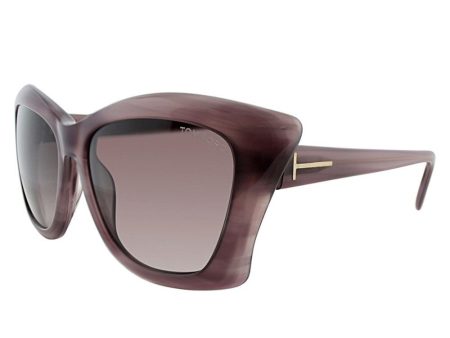 Tom Ford Lana Sunglasses Violet Frame Gradient FT280 83Z 59-16 135 Discount