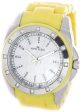 Anne Klein Women s White Dial Yellow Bracelet Band Crystal Bezel Watch 10 9179 Discount