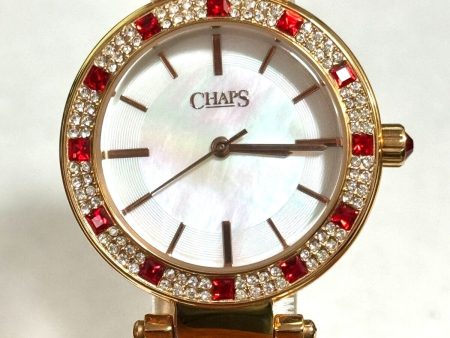 Chaps CHP315 Ladies White Dial Rose Gold Stainless Steel. Online Hot Sale