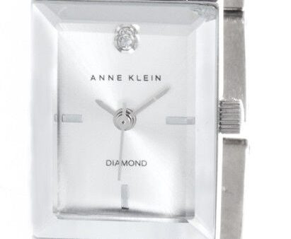 Anne Klein Diamond Women s Silver Tone Watch 10 9963 Discount