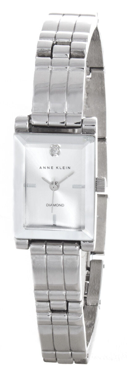 Anne Klein Diamond Women s Silver Tone Watch 10 9963 Discount