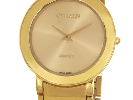 Citizen Women s Gold Tone Dial Gold Bracelet Watch 866790 Online Hot Sale