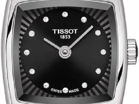 TISSOT Lovely Square Quartz Diamond Black Dial Ladies Watch T058.109.16.056.00 Online Hot Sale