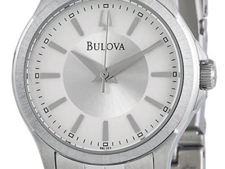 Bulova 96L152 Silver Dial Stainless Steel Women s Watch Fashion