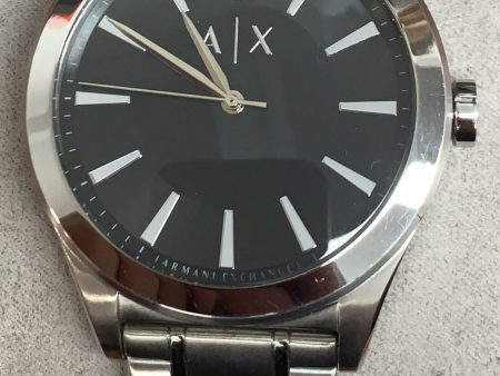 Armani Exchange AX2320 Smart Black Dial Stainless Steel Men s Watch For Discount