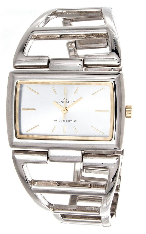 Anne Klein Silver Dial Metal Bracelet Women s Watch 10 7991 For Cheap